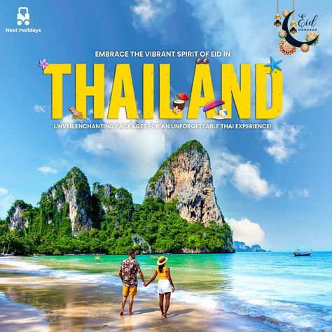 Immerse yourself in the vibrant cities of Bangkok and Pattaya, and bask in the beauty of Krabi and Phuket. Don't miss out on this incredible opportunity. Book now and enjoy 15% off with code EID15! #ThailandEIDAdventures #EIDALADAHDeals Phuket Vs Krabi, Phuket City, Old Phuket Town Thailand, Thailand Island Hopping, Pattaya Thailand Nightlife, Thailand Bangkok, Pattaya, Next Holiday, Krabi