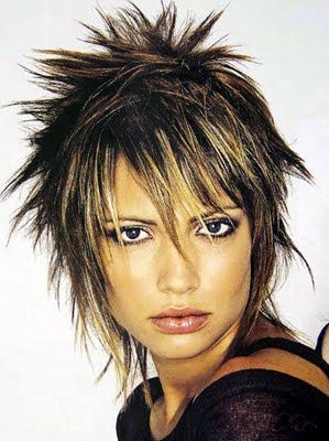 Spikey Short Hair, Spikey Hair, Rocker Hair, Steampunk Hairstyles, Short Spiky Hairstyles, American Hairstyles, Spiky Hair, Spiked Hair, Edgy Short Hair