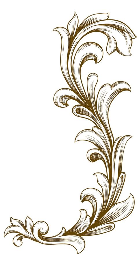 Scroll Art Drawing, Baroque Ornament Design, Fillagry Designs Tattoo, Filagree Design Tattoo, Fillagry Designs, Filligree Tattoos Designs, Aesthetic Tattoo Arm, Filligree Tattoos, Filigree Drawing