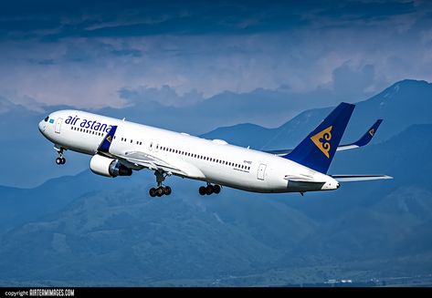 Boeing 767-3KY/ER Air Astana EI-KEC - AirTeamImages.com Air Astana, Almaty Kazakhstan, Boeing 767