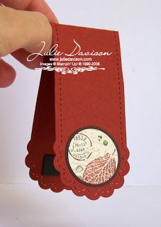 Julie's Stamping Spot -- Stampin' Up! Project Ideas by Julie Davison: French Foliage Bookmark Card Bookmark Card, Stampin Up Project, Paper Ideas, Diy Bookmarks, Book Markers, 3d Paper Crafts, Bookmarks Handmade, Fall Cards, Gift Card Holder