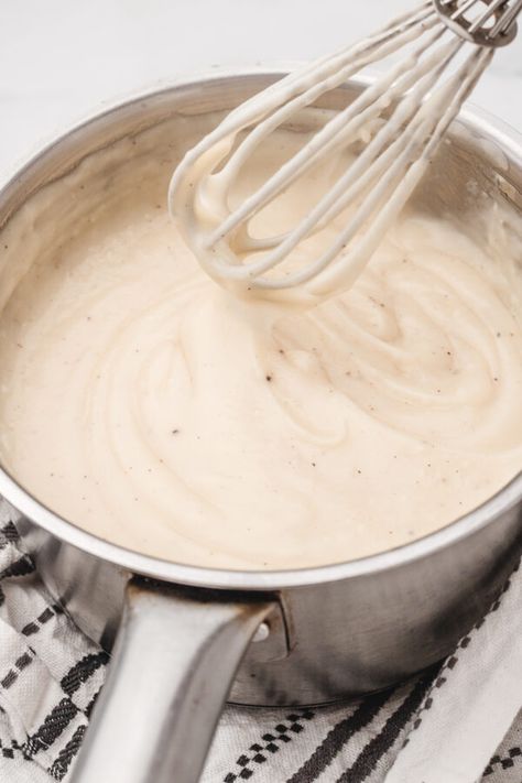 Easy Bechamel Sauce, Cajun Butter Recipe, Bechamel Sauce Recipe, Cauliflower Cheese, Bechamel Sauce, Fruit Dip, Pesto Sauce, Creamy Soup, Instant Pot Pressure Cooker