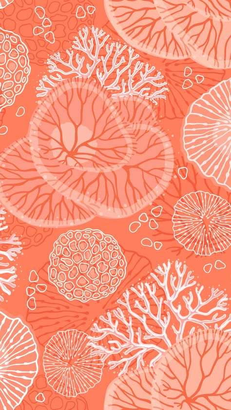 20 Colorful Coral Wallpapers - Free Download - Just Jes Lyn Coral Wallpaper, Zero Wallpaper, Coral Background, Coral Art, Color Wallpaper Iphone, Easter Wallpaper, Wallpaper Uk, Coral Design, Coral Pattern