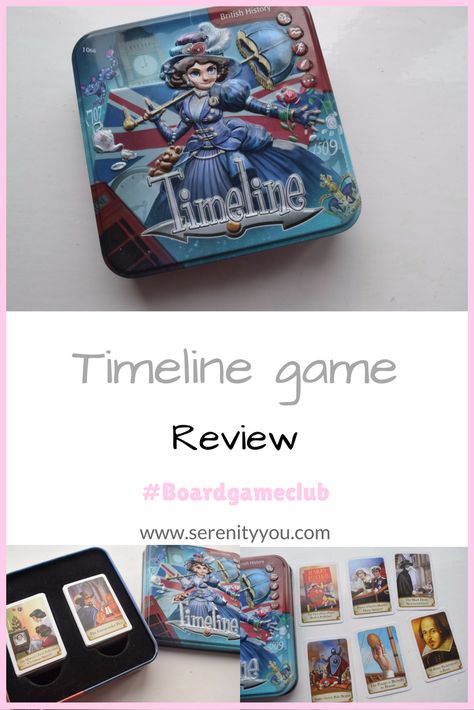 Timeline Game Review - #BoardGameClub - Serenity You Board Game Club, Playing Board Games, Me And My Family, Free Game, British History, First Game, I Am Game, Family Love, Free Games