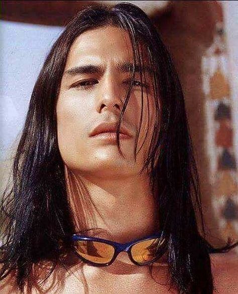 Indian Hair Highlights, Indian Hair Care, Man With Long Hair, Indian Hair Color, Native American Actors, Long Indian Hair, Native American Images, Native American Men, American Guy