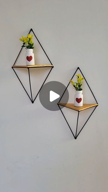 Skewer Sticks, Wall Piece, Frame Crafts, Cardboard Crafts, Beautiful Wall, Fun Easy, Super Easy, Let Me, I Love