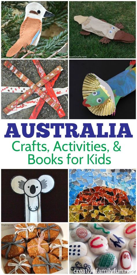 Learn all about Australian landmarks, culture, and food through crafts, activities, and recipes with these fun Australia activities for kids. Australia Preschool Theme, Australian Crafts For Preschoolers, Australia Activities Preschool, Multicultural Activities For Kids, Australia Preschool, Australia Decor, Australia Activities, Australia For Kids, Culture Crafts