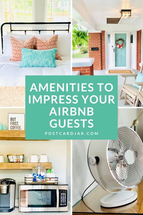 Amenities to Impress Your Airbnb Guests Airbnb Room Ideas Guest Bedrooms, Airbnb Guest Rooms, Pawhuska Oklahoma, Airbnb Checklist, Airbnb House, House Guests, Airbnb Design, Airbnb Rentals, Beach House Rental