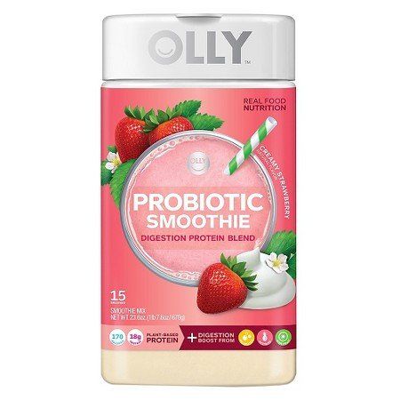 Olly Probiotic, Smoothie Protein Powder, Olly Vitamins, Probiotic Smoothie, Best Probiotic Foods, Smoothie Protein, Vegan Protein Smoothie, Protein Powder Smoothie, Recipe For Teens