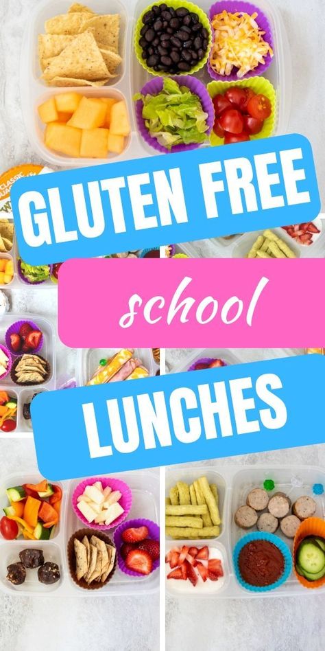 Gluten Free School Lunches, Gluten Free Recipes For Kids, Gluten Free Kids, Gluten Free Lunch, Gluten Free Chocolate Chip Cookies, Yogurt Smoothies, Clean Eating Meal Plan, Gluten Free Recipes For Dinner, Healthy Gluten Free