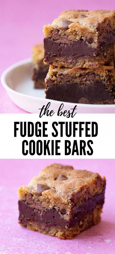 Chewy Chocolate Chip Cookie Bars, Buttery Chocolate Chip Cookies, Chocolate Brownie Cookies, Cookie Brownie Recipe, Chocolate Chip Cookie Bars, Homemade Fudge, Chewy Chocolate Chip, Chewy Chocolate Chip Cookies, Fudge Sauce