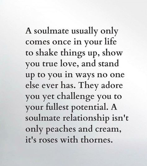 @love.thru.quotes  #LoveThruQuotes @LoveThruQuotes   A Soulmate come only once in your life  . . . . . . . Follow-us on    Instagram: @love.thru.quotes https://www.instagram.com/love.thru.quotes/  Twitter: @LoveThruQuotes https://twitter.com/LoveThruQuotes   Facebook: https://www.facebook.com/Love-Thru-Quotes-105859537562738/  Pinterest:  https://www.pinterest.com/lovethru/  #loveofmylife #relationship #relationshipgoals #soulmate #soulmatea #soulmateconnection #soulmatecouple #soulmateegeperla Valentines Day Love Quotes, Soul Mate Love, Definition Of Love, Soulmate Quotes, Love Quotes For Her, Quotes For Him, The Words, Great Quotes, True Quotes