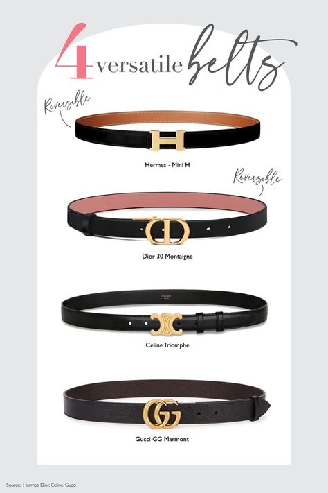 Gucci Belt Styling, Designer Belt Outfits For Women, Classy Belts For Women, Celine Belt Outfit Women, Best Belts For Women, Must Have Belts For Women, 2024 Belt Trends, Old Money Belts Women, Belt For Dress Ideas