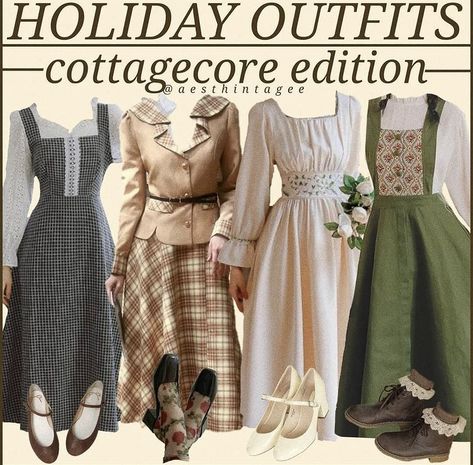 Cottagecore outfits Cottagecore Outfit Ideas, Cottage Core Outfit, Moda Grunge, Cottagecore Outfit, Cottagecore Outfits, Quoi Porter, Cottagecore Fashion, Cottagecore Style, Dress Sketches