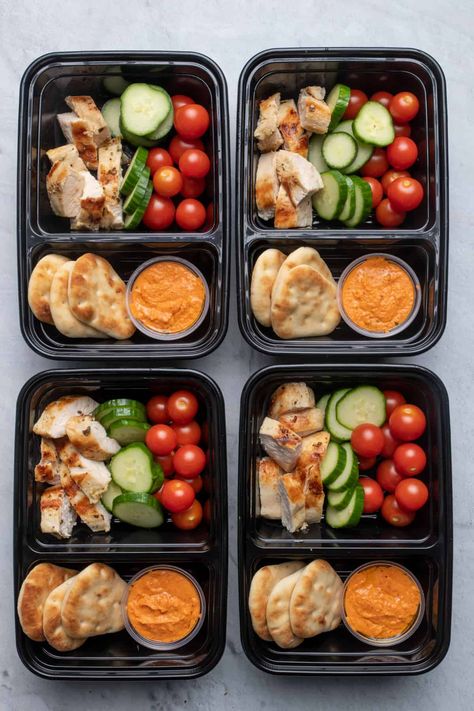 Pack Lunches, Lunch Saludable, Healthy Lunch Snacks, Meal Prep Snacks, Protein Lunch, Healthy Lunch Meal Prep, Healthy School, Easy Healthy Lunches, Meal Prep Recipes