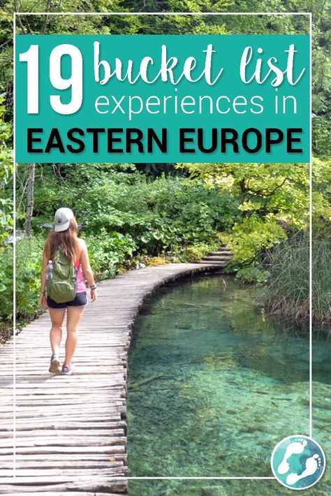 19 Bucket List Experiences in Eastern Europe  #Europe #EasternEurope #Travel #backpacking #backpacker Europe Planning, Beginner Backpacking, Backpacking For Beginners, Sister Trip, Balkans Travel, Europe Bucket List, Eastern Europe Travel, Destination Ideas, Backpacking Europe