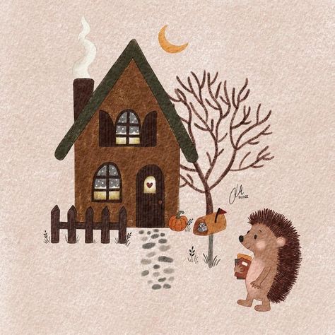 Cozy Fall Illustration, Cozy Doodles, Cozy Winter Illustration, Candle Doodle, Notion Weekly, Hygge Illustration, Harvest Illustration, Fall Illustrations, Cozy Illustration