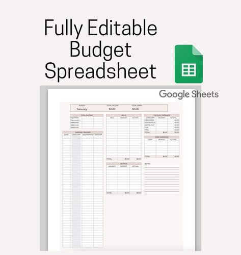 free monthly budget spreadsheet template Event Checklist Template, Budget Template Google Sheets, Expense Tracker Excel, Budget Template Excel Free, Household Budget Template, Free Spreadsheets, Excel Budget Spreadsheet, Budget Spreadsheet Template, Budget Template Free