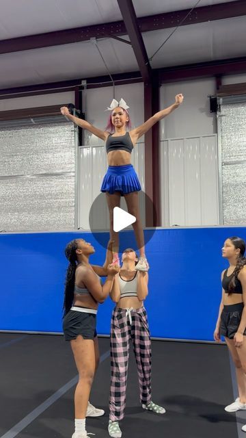 𝗧𝗢𝗣𝗜𝗖 𝗢𝗙 𝗗𝗜𝗦𝗖𝗨𝗦𝗦𝗜𝗢𝗡 on Instagram: "Yell for Reckless, GO RECKLESS GO! 🤠  Just a few practices in, and this team is already making huge strides! — It’s UP! ⬆️   S/N: Keetha got her two front teeth back! 🦷😭  •  •  •  •  •  #cheer #cheerleader #cheerleading #tumble #tumbling #tumbler #tucks #backhandspring #roundoff #advanced #reels #reelitfeelit #reelsinstagram #instagram #instagramreels #instacheer #cheerstagram #explore #explorepage #viral #like #tiktok #instadaily #instalike #instagood #highschoolcheer #cheerlife #cheermom #allstarcheer #houston" Cheer Stunts For 3 People, Cheer Facials, Cheer Drills, Cheerleading Fails, Cheer Videos, Cheer Tips, Cheer Fails, Kids Cheerleading, Cheer Tumbling