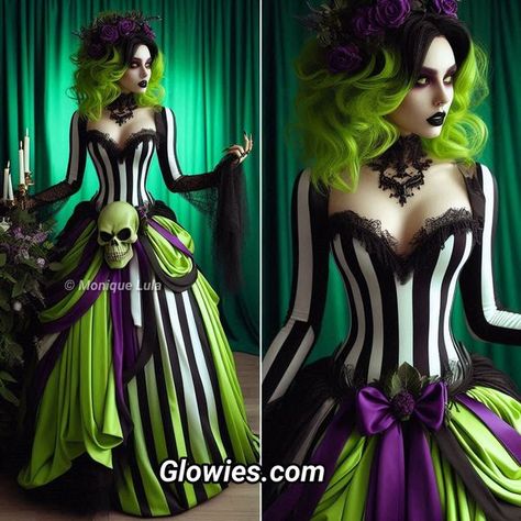 Plus Size Cosplay Ideas, Beetlejuice Dress, Plus Size Cosplay, Halloween Costumes Women, Beetlejuice, Bride Dress, Halloween Costumes, Ball Gowns, Plus Size