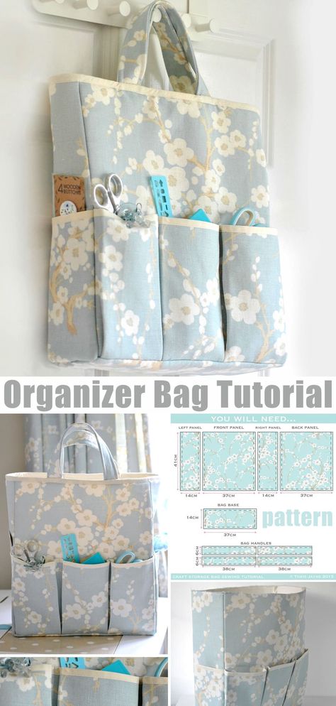 Diy Sewing Gifts, Sac Diy, Fabric Sewing Patterns, Diy Bags Patterns, Free Sewing Patterns, Sewing Bags, Tote Bags Sewing, Sewing Tutorials Free, Bag Sewing