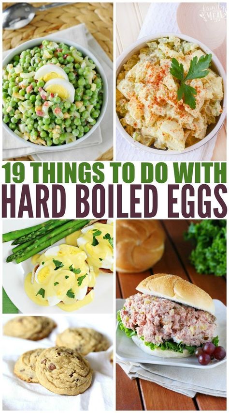 Here are Things to do With Leftover Hard Boiled Eggs. #eggs #hardboiledeggs #familyfreshmeals #hardboiled #easter #healthy #recipes #easyrecipes #leftovers Hard Boiled Egg Breakfast, Leftover Hard Boiled Eggs, Boiled Egg Recipes, Hard Boiled Egg Recipes, Family Fresh Meals, Hard Cooked Eggs, Boiled Egg Diet, Salad Pasta, Hard Boiled