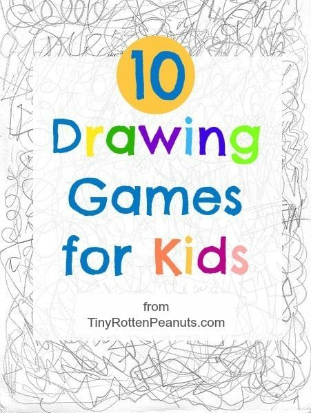 Easy Art Projects For Kids, Art Games For Kids, Drawing Games For Kids, Paper Art Projects, Art Projects For Kids, Drawing Activities, Easy Art Projects, Paper Games, Art Therapy Activities