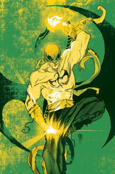 Iron Fist cover commission - vintage '70 version by LeoColapietroArt Iron Fist Comic, Iron Fist Marvel, Nerd Memes, Marvel Knights, Frank Castle, Luke Cage, Arte Dc Comics, Marvel Comic Character, Anime Nerd