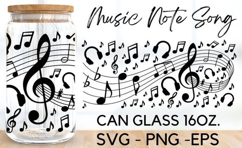 Free download with code: DIGI1S https://digi1s.com/downloads/music-note-song-can-glass-wrap-svg/ Beer Can Glass Svg, Can Glass Wrap Svg, Glass Wrap Svg, Can Glass Wrap, Cricut Svg Files Free, Glass Wrap, Glitter Wine, Cup Crafts, Cricut Tutorials