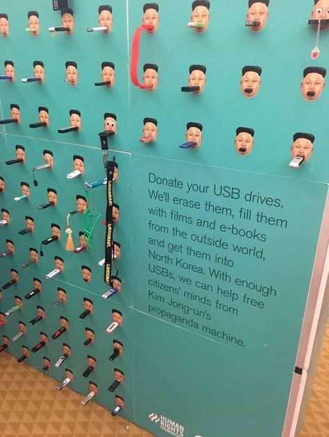 Photographie Inspo, Faith In Humanity Restored, Creative Ads, Word Of The Day, Creative Advertising, North Korea, Faith In Humanity, Experiential, Exhibition Design