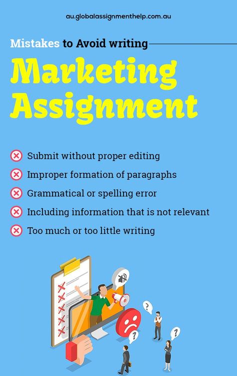 how to avoid marketing mistakes
how to avoid mistakes in writing
what are the four mistakes to avoid while writing any kind of content discuss
content writing mistakes
what should be avoided while writing a precis
why should the writer rely on the active voice when constructing a message
to make your writing effective avoid using tcs answers
social media marketing plan Assignment Writing, Assignment Writing Service, Assignment Help, Writing Services, Case Study, Writers, Finance, Australia, Writing