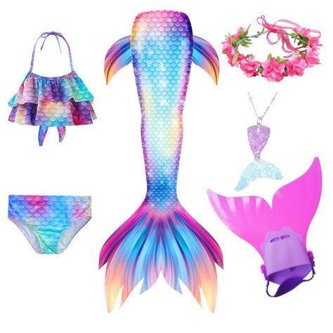 Mermaid Tail Swimsuit, Mermaid Swimsuit Tail, Mermaid Tail Costume, Mermaid Swimwear, Swimmable Mermaid Tail, Girls Mermaid Tail, Mermaid Tails For Kids, Ariel Cosplay, Swimsuit Cosplay