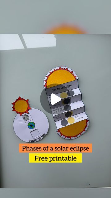 Lunar And Solar Eclipse Project, Solar Eclipse Project, Eclipse Craft, Eclipse Project, Solar And Lunar Eclipse, Solar Eclipses, Project Work, Science Project, The Eclipse