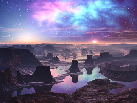 Colonial Marines, Alien Landscape, Star Wars Planets, Setting Inspiration, Other Planets, Alien Concept, Planets Art, Landscape Concept, Alien Planet