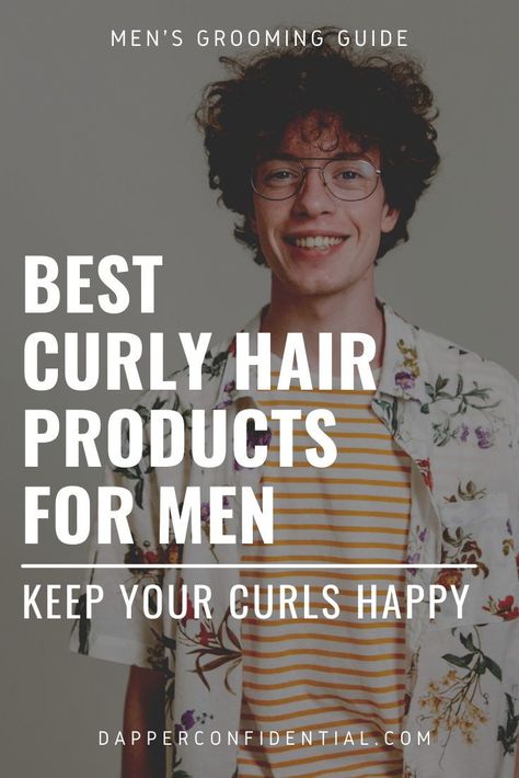 Find the right products for curls as a professional man. Read the article for a list of quality curly hair products for men. It's a great place to start. Mens Curly Hair Products, Curly Hair Routine Men, Frizzy Hair Men, Curly Hair Products For Men, Mens Curly Hair, Hair Products For Men, Mens Short Curly Hairstyles, Best Curly Hair Products, Long Curly Hair Men