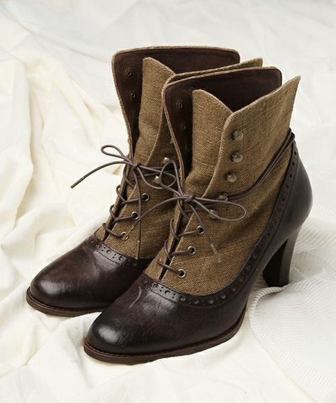 40s Mode, Victorian Shoes, Cheap Ankle Boots, Boho Mode, Popular Boots, Vintage Boho Fashion, Winter Ankle Boots, Retro Mode, Stil Inspiration