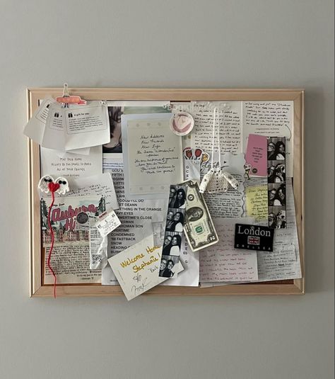 Pin Board Ideas, Uni Room, College Room, Dekorasi Kamar Tidur, Room Goals, College Dorm Rooms, Room Makeover Inspiration, Room Inspiration Bedroom, Room Ideas Bedroom