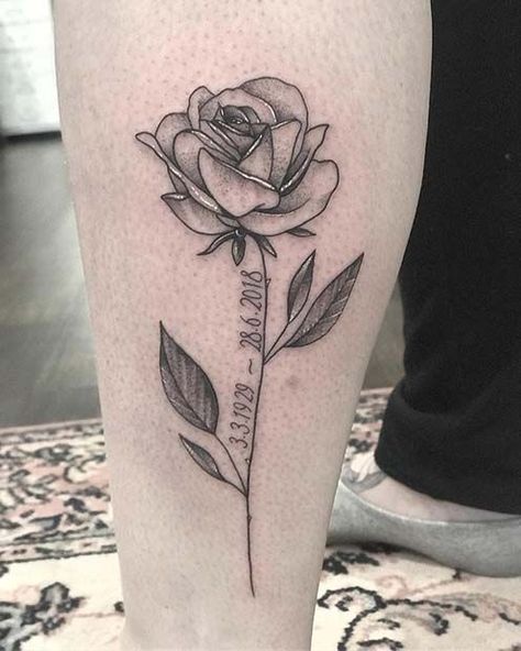 Memorial Tattoos Mom, Tattoos For Dad Memorial, Memorial Tattoo Designs, Tattoo Writing, 42 Tattoo, Coordinates Tattoo, Tribute Tattoos, Gorilla Tattoo, Rose Tattoos For Women