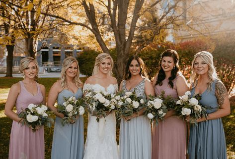 Bridesmaid dresses for dusty rose and dusty blue wedding Dusty Blue And Taupe Bridesmaid Dresses, Dusty Blue And Mauve Bridesmaid Dresses, Dusty Blue And Dusty Rose Bridesmaid Dresses, Mauve Dusty Blue Wedding, Bridesmaid Dresses Mauve Dusty Rose, Dusty Rose And Dusty Blue Bridesmaid Dresses, Dusty Blue Pink And Gold Wedding, Dusty Blue And Pink Bridesmaid Dresses, Dusty Blue And Blush Bridesmaid Dresses