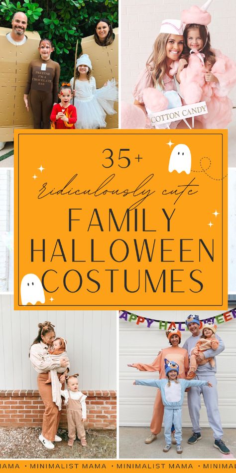 Searching for the best ideas for family Halloween costumes for your clan? These super adorable family Halloween costumes are SO GOOD - tons of Halloween fun ideas for families of 3, families of 4, 5, so much more! Don't be boring this Halloween - these matching family Halloween costumes are literally the best Halloween ideas for 2024! Funny Halloween Family Costumes, Family If 5 Halloween Costume, Small Family Costume Ideas, Parent Costumes Halloween, Halloween Family Custom Ideas, Family Costumes For 5 People, Family Halloween Costumes For 3 People, Scary Halloween Costume Ideas Family, Family Halloween Themes