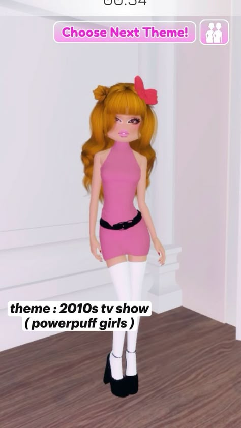 DTI OUTIFIT IDEAS !!🌸 #roblox #blowup #viral #edit #goviral Powerpuff Girls Dti Outfit, Dress To Impress Outfits Roblox Game Theme 2010s Tv Show, Dti Roblox 2010s Tv Show, Dress To Impress Roblox Game Greek Mythology, Dress To Impress Outfits Roblox Game Spice Girls Theme, Dti Outfits Ideas 2010s Tv Show, Dress To Impress Roblox 2010s Tv Show, 2000s Dress To Impress Roblox Game, Dress Too Impress Outfits