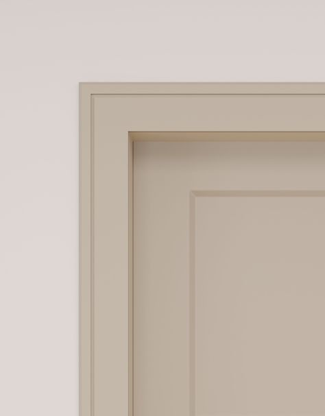 Give your doorways a polished look with our complete Door Casing Kit, featuring beautifully crafted moulding to enhance any room. For simple installation, measure and cut the trim to fit, secure the pieces around your door frame with nails or adhesive, and align the mouldings on walls for a flawless finish. This kit provides everything you need to elevate your home’s style with professional-quality detail and design. RELIABILT 0.6875-in x 36-in x 6.75-ft Primed Pine Door Casing Kit in White | 31 Door Trim Kit, Shaker Style Trim Moldings Window Casing, Mcm Interior Trim, Door And Window Casing, Bathroom Door Trim, Simple Moulding And Trim, Picture Frame Molding On Door, Door Frame Molding Modern Interior Trim, Door Trim Styles Interior