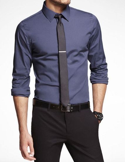 30 Graduation Outfits for Guys - http://outfitideashq.com/top-30-best-graduation-outfits-for-guys/ Dark Blue Shirt, Shirt And Tie, Mens Fashion Blog, Sharp Dressed Man, Interview Outfit, Graduation Outfit, Business Attire, Donna Karan, Fashion Mode