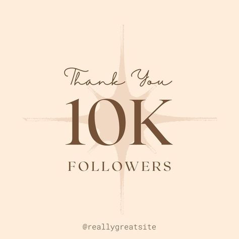 Beige Elegant Thank You 10K Follower Instagram Post | Follow @rahayustd for more Templates Couples Vision Board, 10k Instagram Followers, Vision Board Themes, Vision Board Pics, Food Shots, Business Vision Board, Vision Board Images, Career Vision Board, Vision Board Manifestation