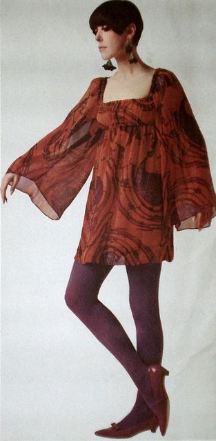 Model Peggy Moffitt wearing a dress created by Rudi Gernreich.French Elle,May 1968. Rudi Gernreich 1960s, Peggy Moffitt, Rudi Gernreich, Colleen Corby, Oldest Sister, Pattie Boyd, Jean Shrimpton, 1960 Fashion, 60's Style