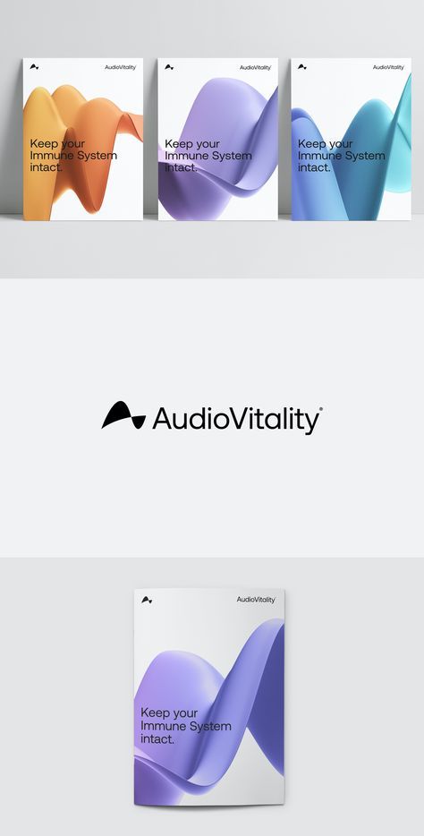 Music Brand Identity Design, Technology Brand Identity, Visual Identity Design Branding Inspiration, Sound Visualization Design, Tech Branding Design Visual Identity, Healthcare Graphic Design, Medical Branding Design, Technology Brand Identity Design, Movement Branding