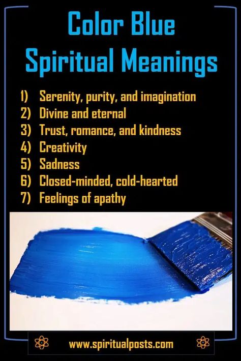 Color Blue Spiritual Meanings, and Symbolism | Spiritual Posts Meaning Of The Color Blue, Spells Jars, Blue Color Meaning, Close Minded, Trust And Loyalty, African Spirituality, The Color Blue, Color Personality, Cold Hearted