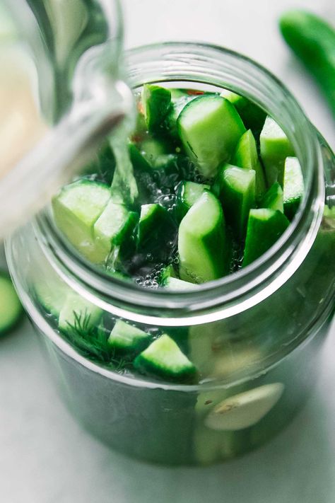 Pickled English Cucumbers, English Cucumber Pickle Recipes, Pickled English Cucumber Recipes, English Cucumber Pickles, English Cucumber Recipes, Pickles Without Canning, Pickle Cucumbers, Pickling Cucumbers Recipe, Quick Pickle Recipe