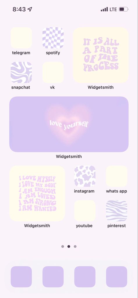 Ios Purple Home Screen, Ios Home Screen Ideas Purple, Ios 16 Home Screen Ideas Aesthetic Purple, Iphone Purple Layout, Purple Aesthetic Homescreen Layout, Iphone Purple Theme, Iphone Homescreen Ideas Purple, Iphone Homescreen Purple, Purple Homescreen Aesthetic