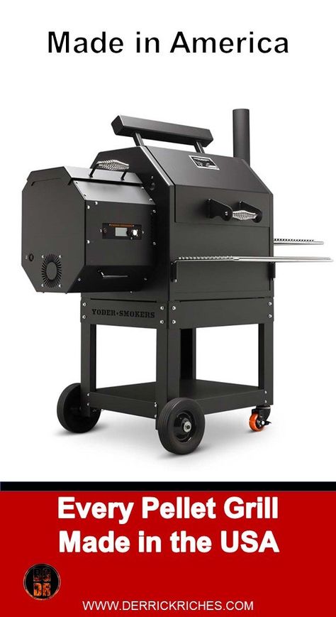 Pellet Grills Made in the USA - Are you looking for pellet grills made in the USA? Then this is the list for you. I have detailed every model pellet grill made in America. via @derrickriches Best Pellet Grill, Pellet Grilling Recipes, Charcoal Grill Recipes, Recipes Grilling, Charcoal Grilling, Cooking Steak, Best Smoker, Bbq Grill Smoker, Pellet Grills Smokers